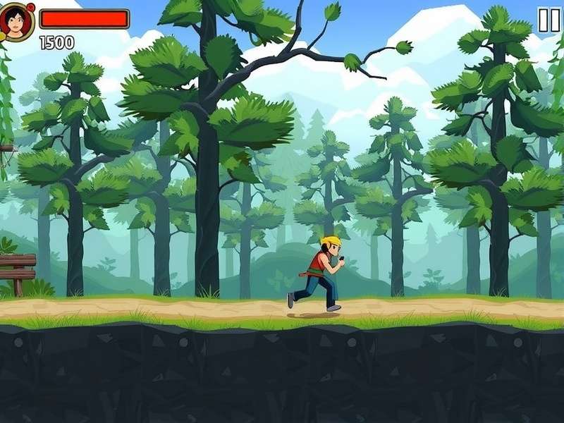 Bheem Forest Sprint gameplay screenshot